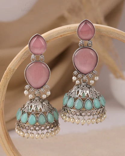 Mix color earrings