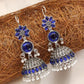 Trending Big Size Jhumka Afghani Style Earrings Long Earrings For Women Oxidized Jewelry For Girls German Silver Boho Jhumas Stylish Earring