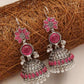 Trending Big Size Jhumka Afghani Style Earrings Long Earrings For Women Oxidized Jewelry For Girls German Silver Boho Jhumas Stylish Earring